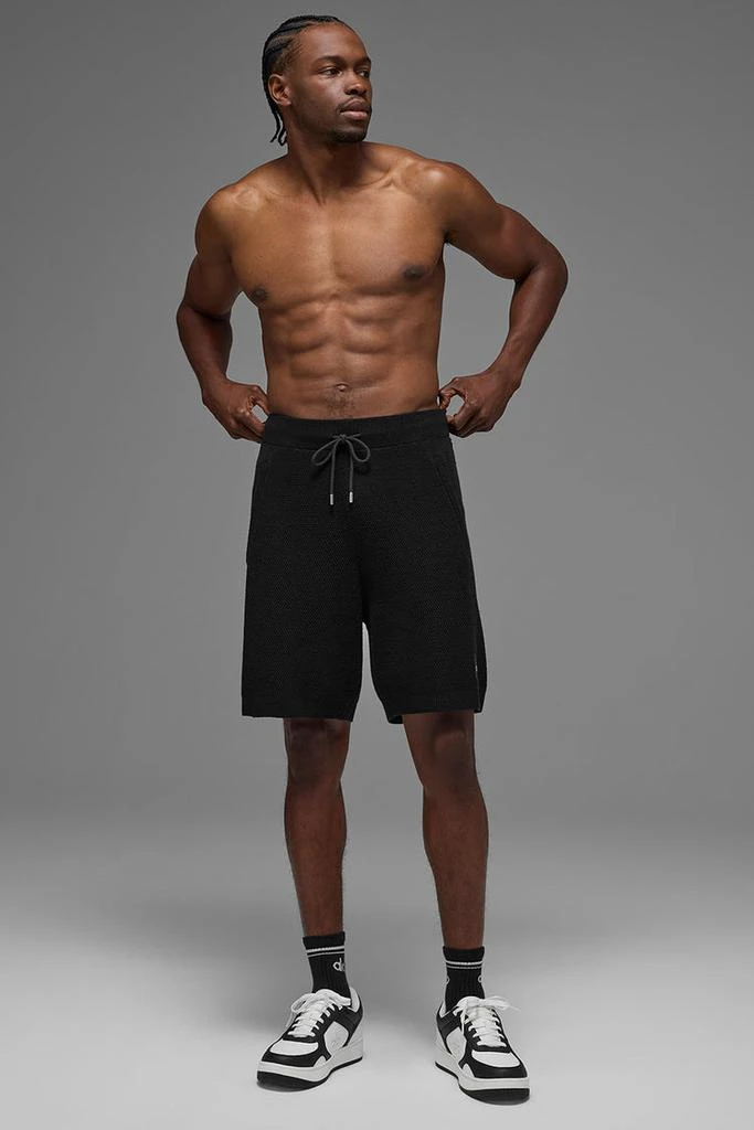 Alo 7" Sports Club Sweater Knit Short - Black 4