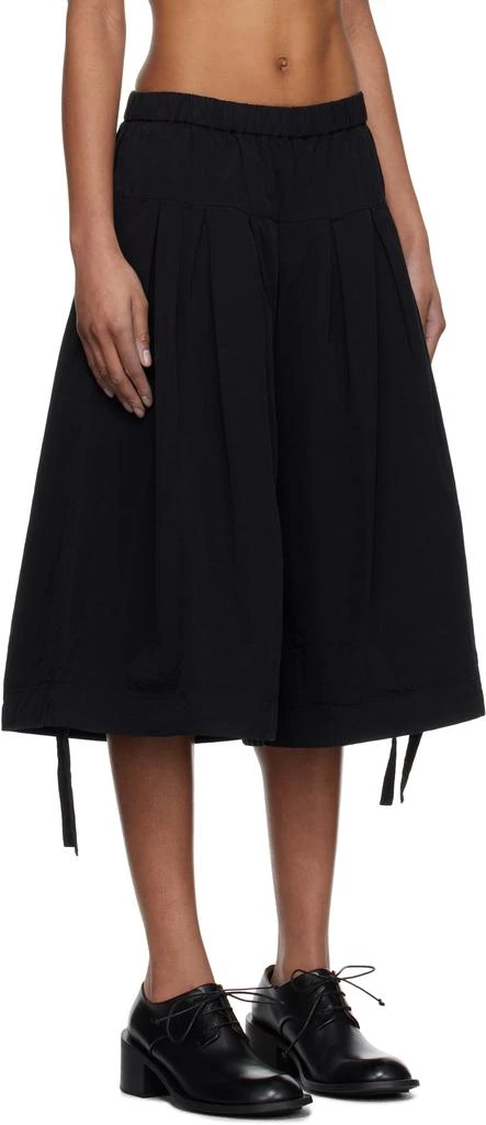 CASEY CASEY Black Pli Shorts 2
