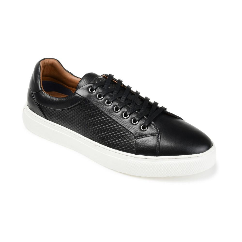 Thomas & Vine Men's Canton Embossed Leather Sneakers