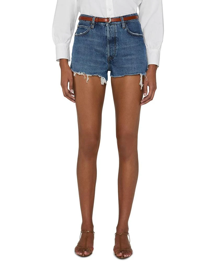 FRAME The Dare High Rise Shorts in Habit 1