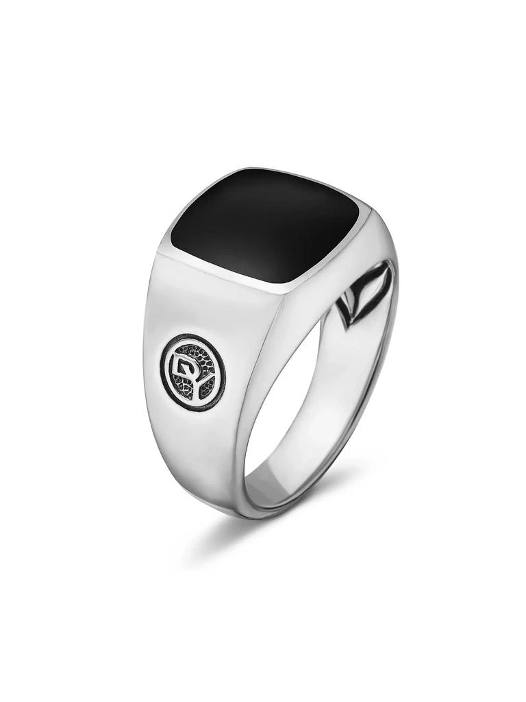David Yurman Exotic Stone Signet Ring 2
