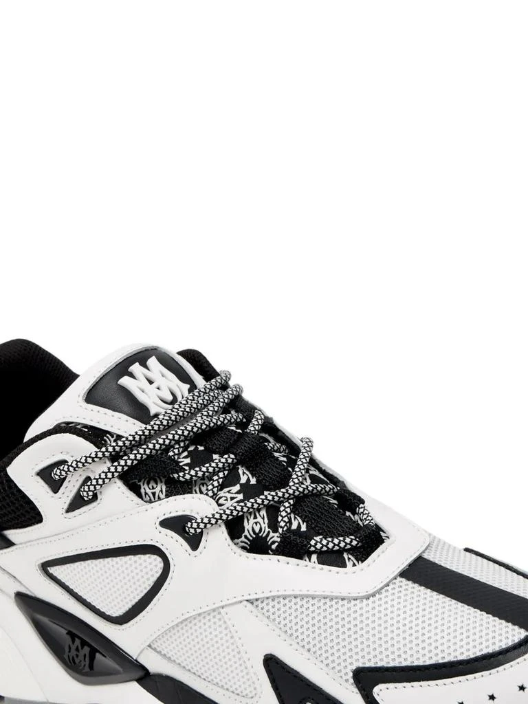 Amiri MA Runner Sneakers Mens Size 43 Black White AMFOSR1089-001 Luxury Shoes AMIRI MA Runner sneakers for Men - White in USA | Level Shoes main image 3