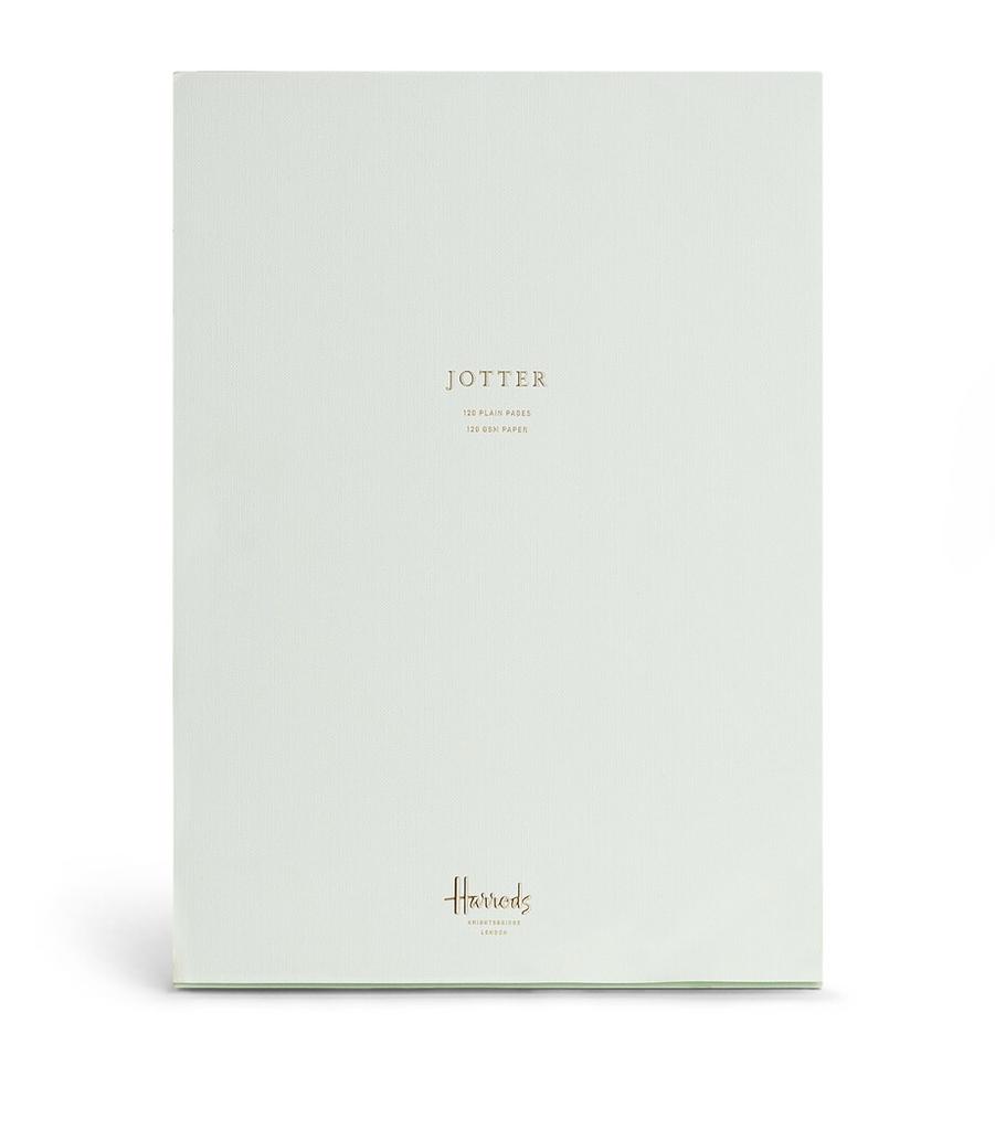 Harrods Plain A4 Jotter Notepad