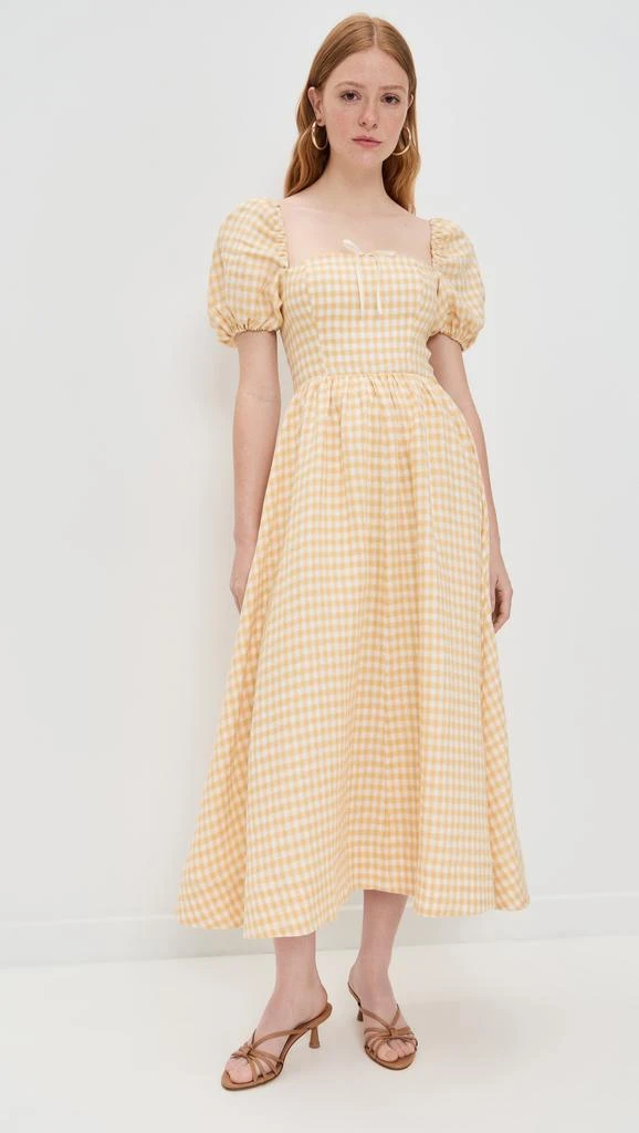 Reformation Marella Linen Dress 6