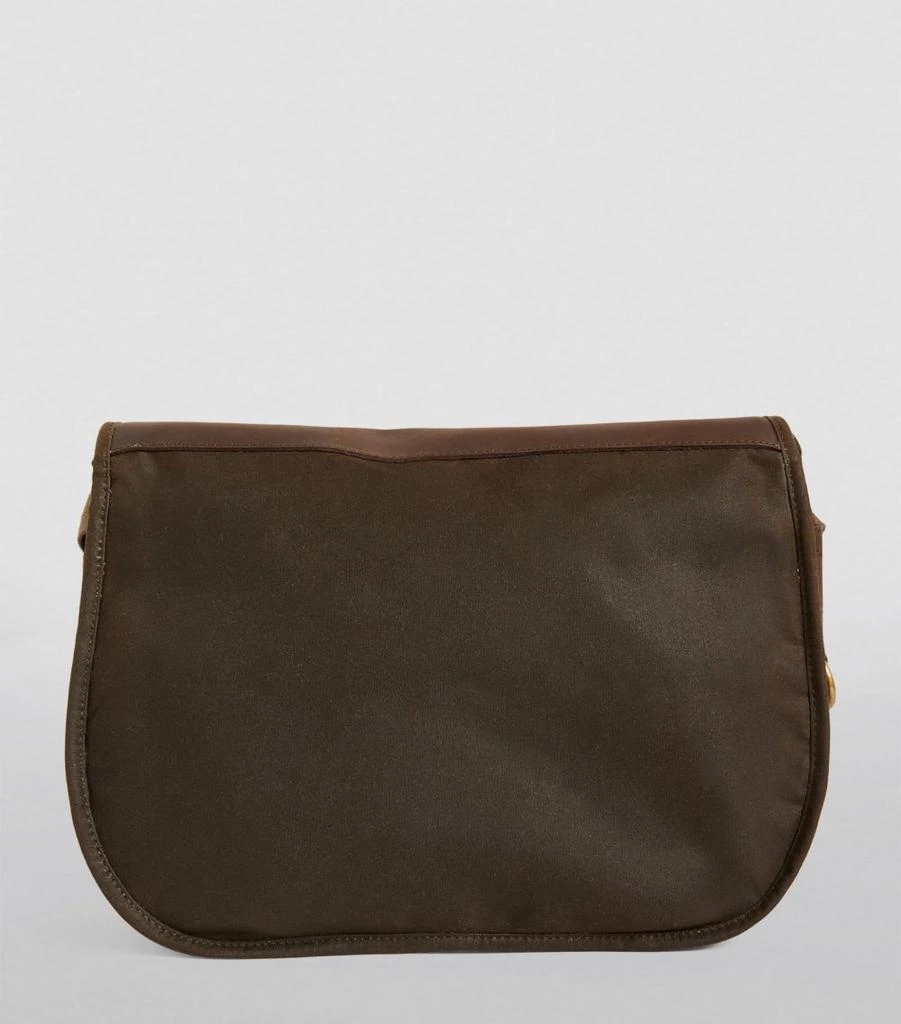 Barbour Waxed Tarras Messenger Bag 5