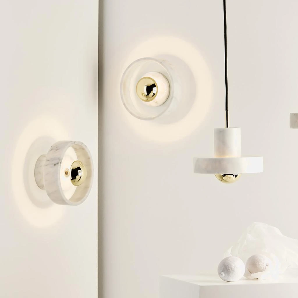 Tom Dixon Stone LED Wall Light - Marble 4