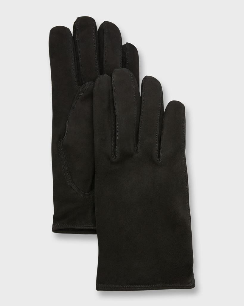 Hestra Gloves Men's Cashmere-Lined Suede Gloves