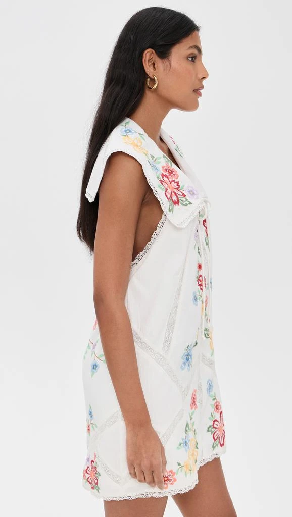 Free People Willow Embroidered Mini Dress 3