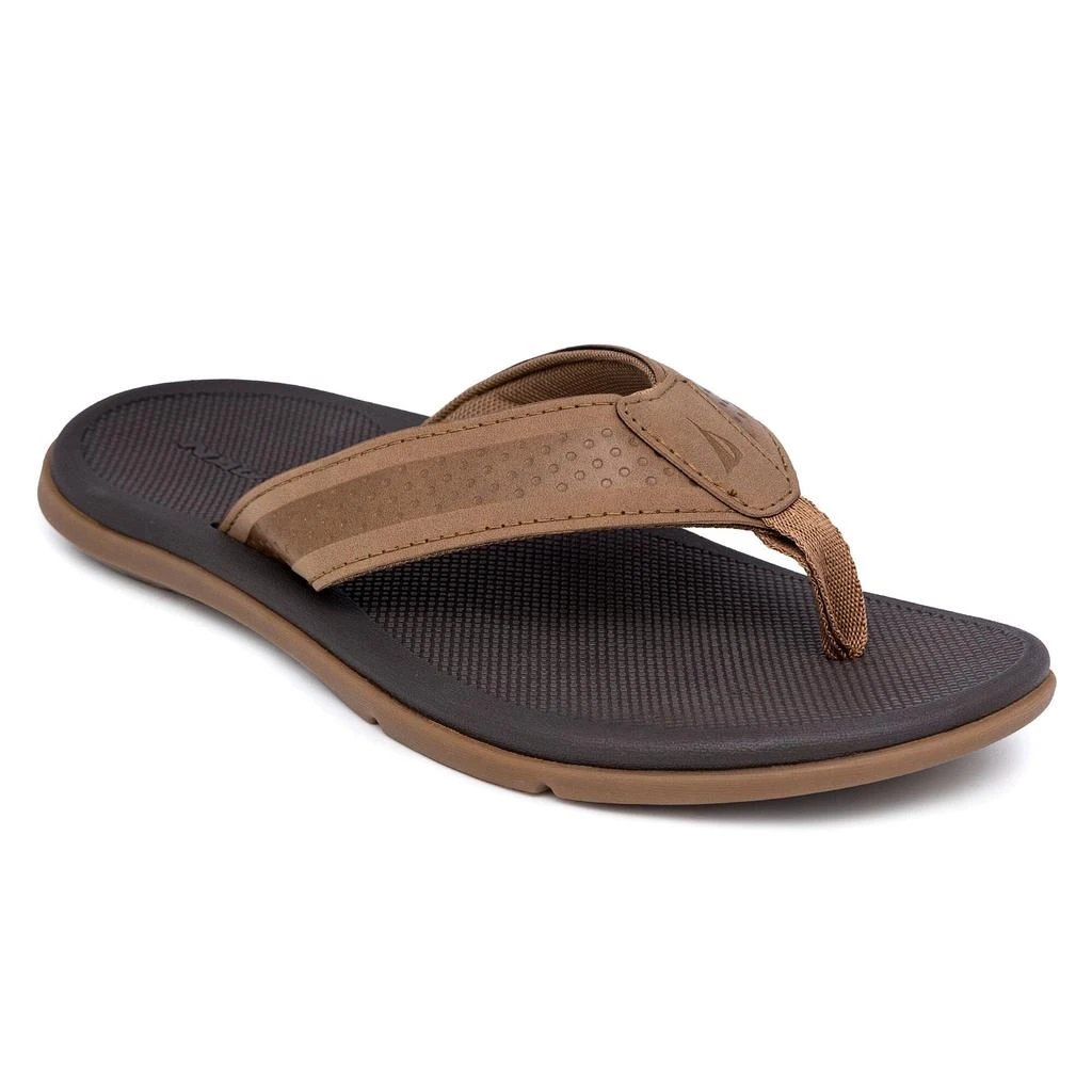Nautica Mens Brand Icon Flip-Flop 1