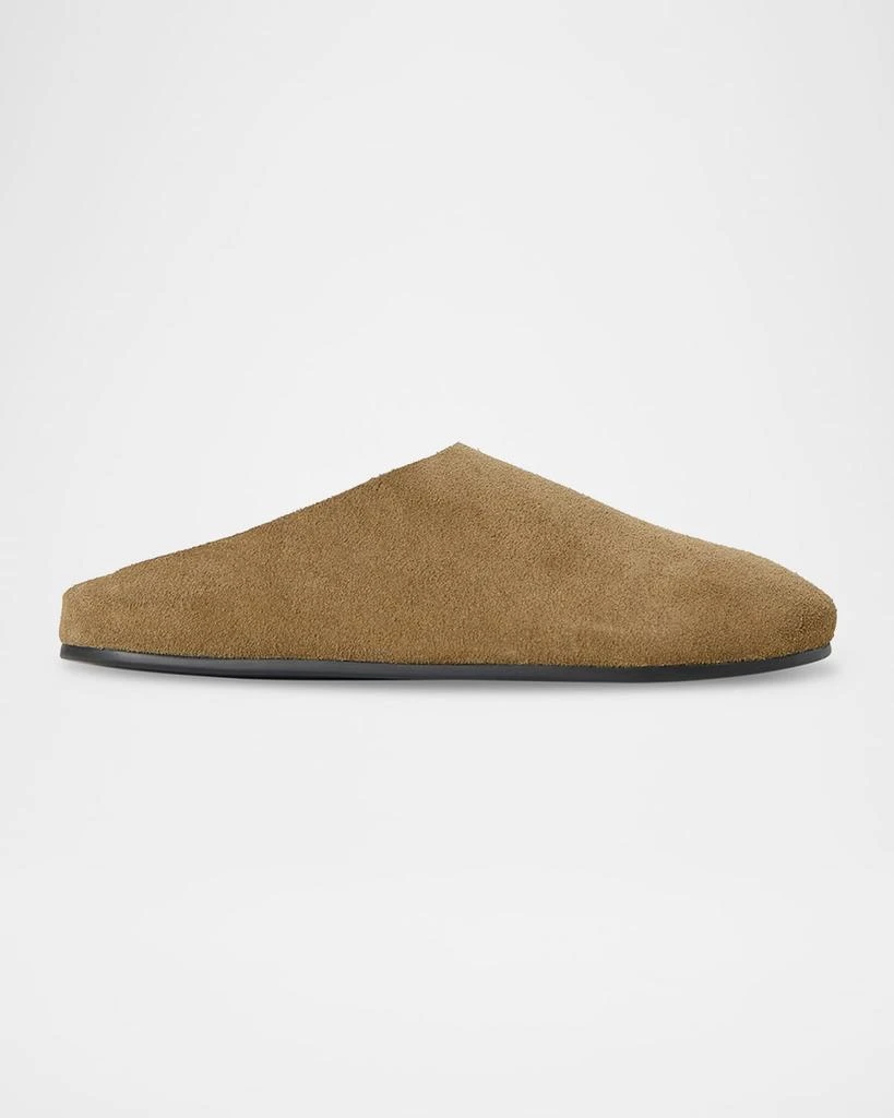 The Row Hudson Suede Slide Mules