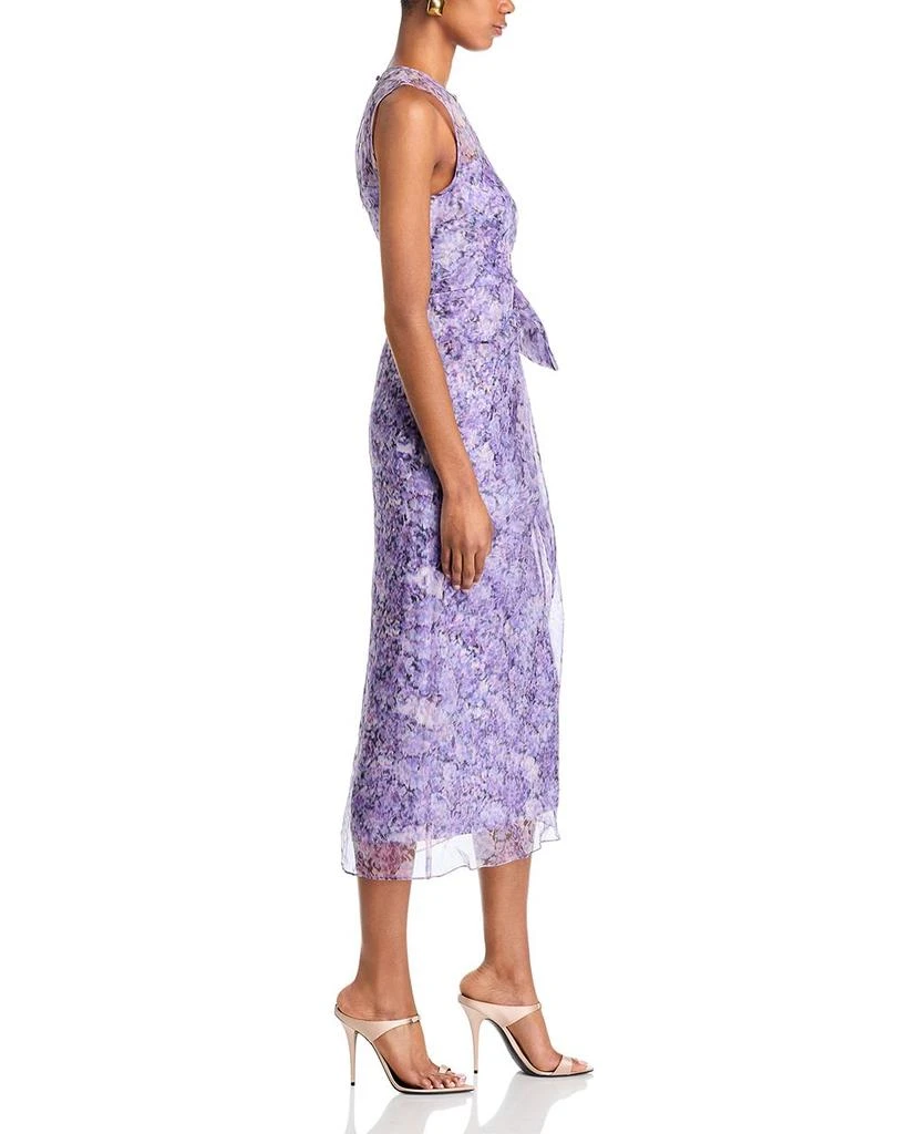 Cinq à Sept Silk Painted Hydrangea Miley Dress 5