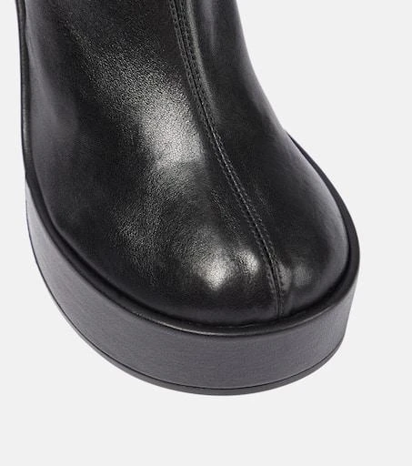 Versace Leather over-the-knee boots 6