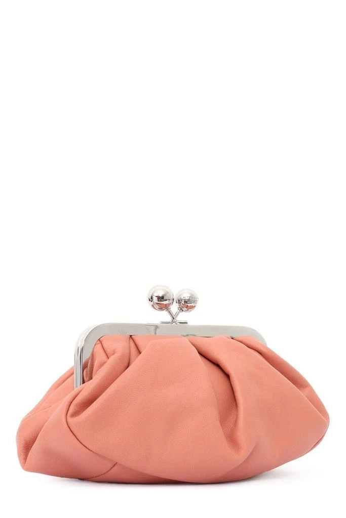 Weekend Max Mara Weekend Max Mara Logo Detailed Chain-Link Cluth Bag 2
