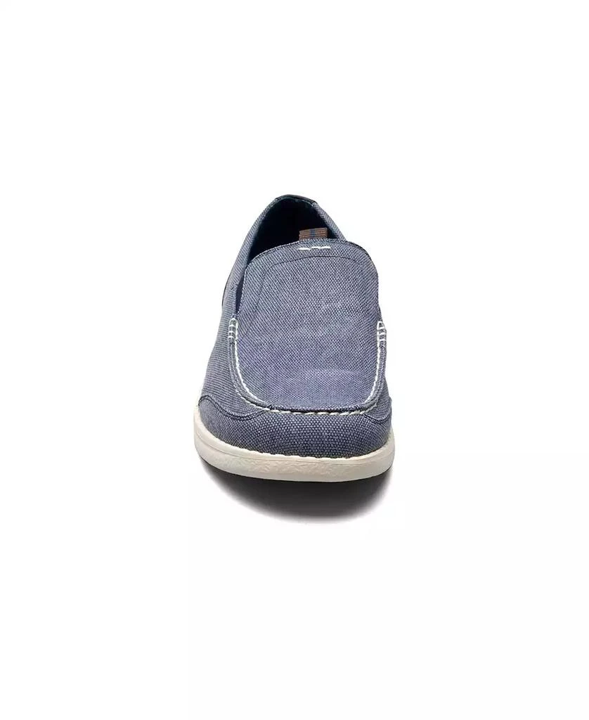 Nunn Bush Men's Brewski Canvas Venetian Moc Toe Shoes 6