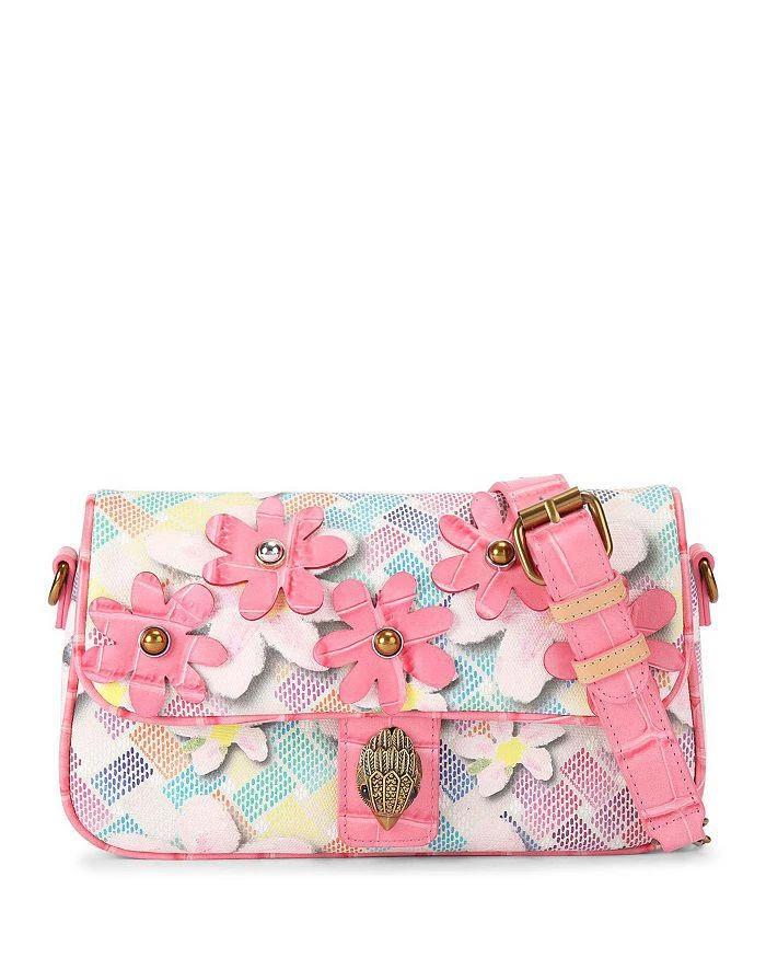 Kurt Geiger Camden Flap Flower Shoulder Bag 1