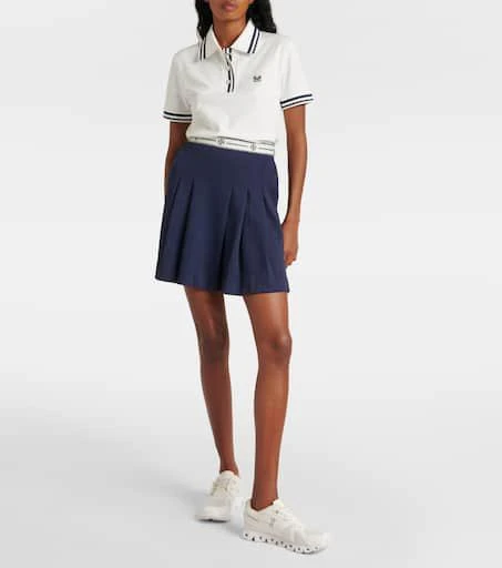 Tory Sport Cotton-blend piqué polo shirt 2