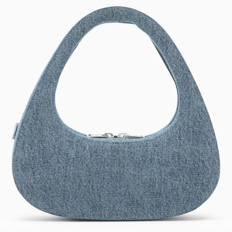 Coperni Coperni Baguette Swipe Bag In Denim 4