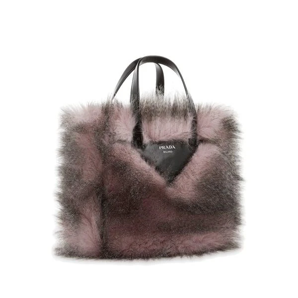 Prada Imitation-fur mules 1