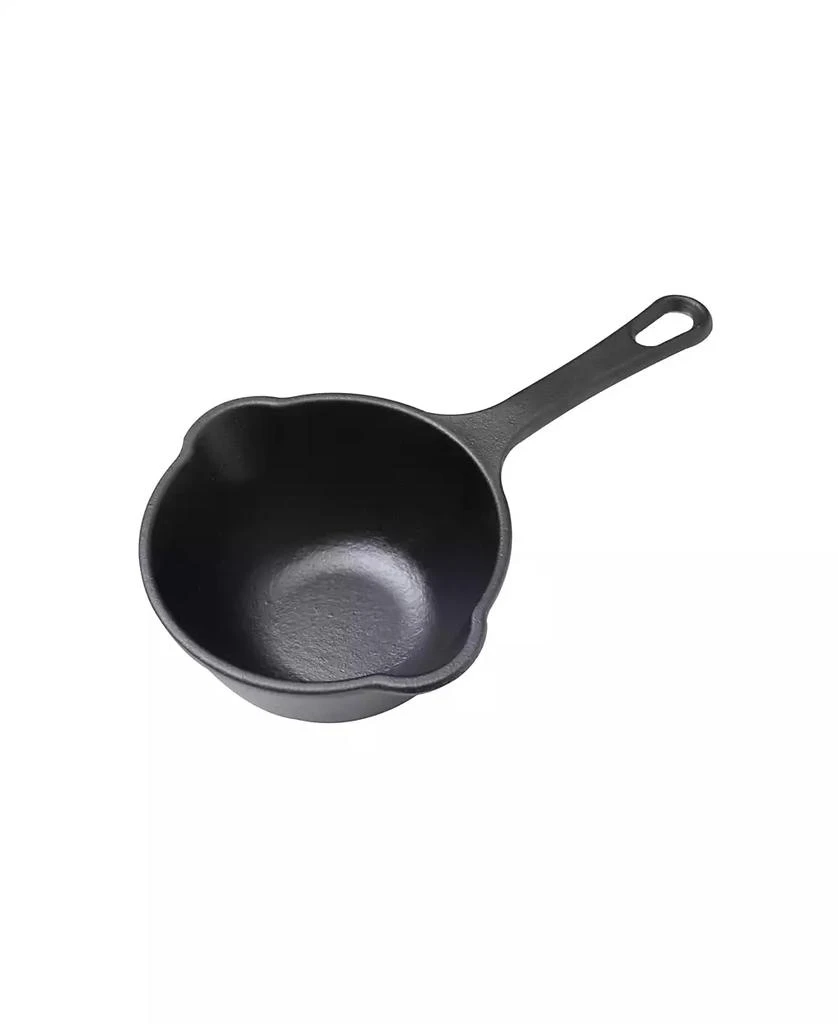 Victoria Cast Iron Sauce Pan. 0.45qt Sauce Pot Seasoned 9
