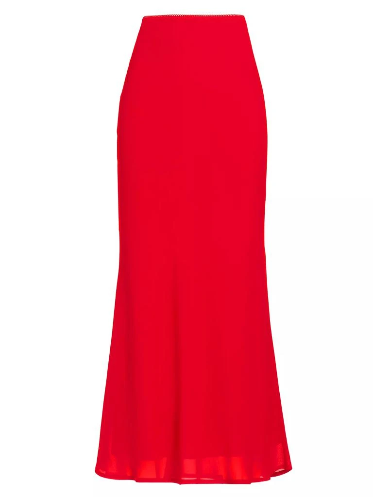 Reformation Layla Bias-Cut Midi-Skirt 1