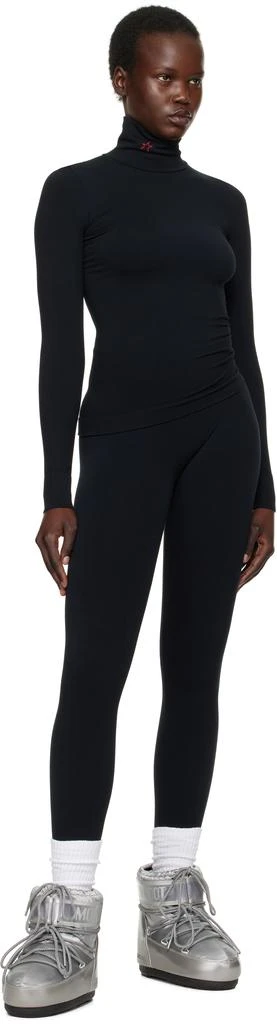 PERFECT MOMENT Black Seamless Thermal Sport Top 4