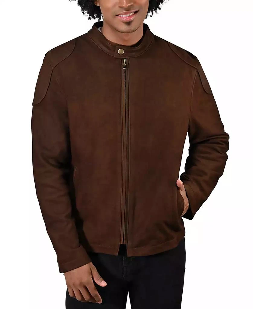Frye Men's Café Racer Leather Jacket 1