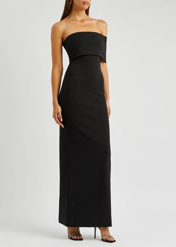 SOLACE LONDON Lana strapless gown 2