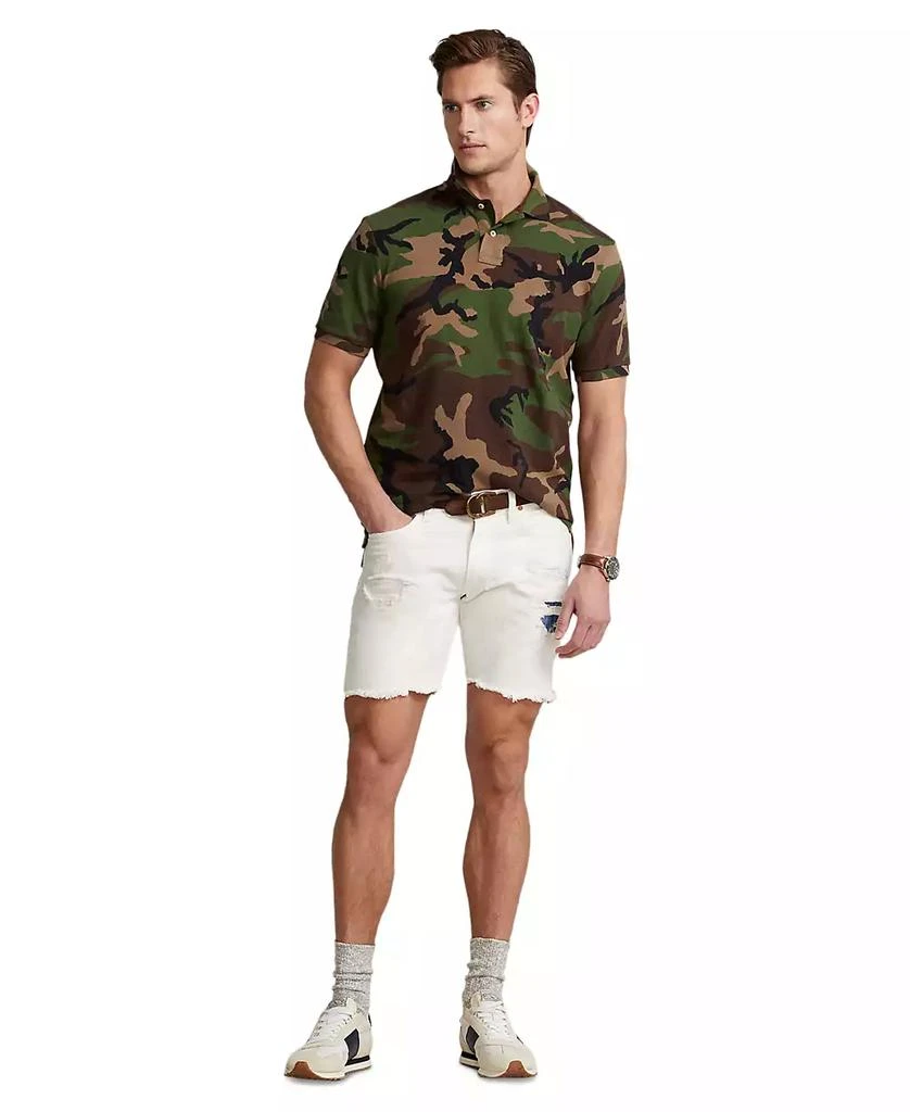 Ralph Lauren Men's Classic-Fit Camo Cotton Mesh Shirt 4
