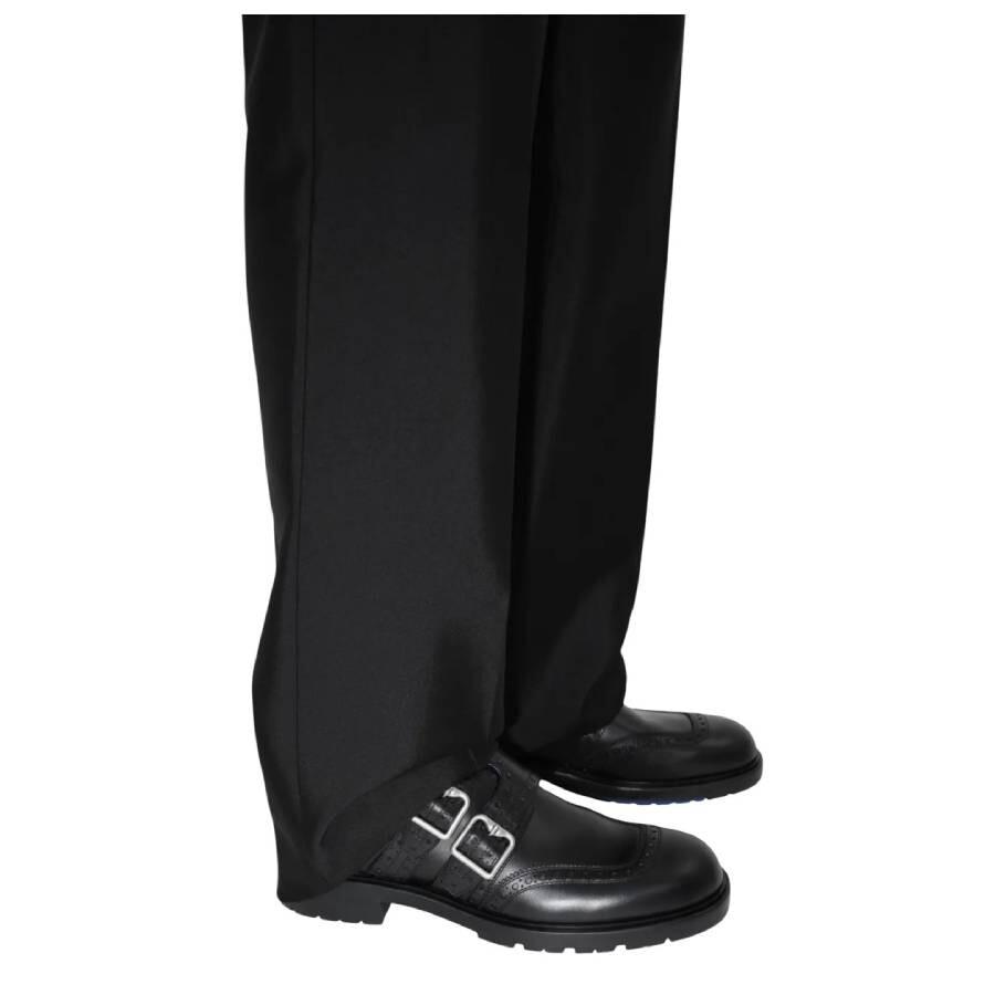 Burberry Signature B Buckle Monk Shoes