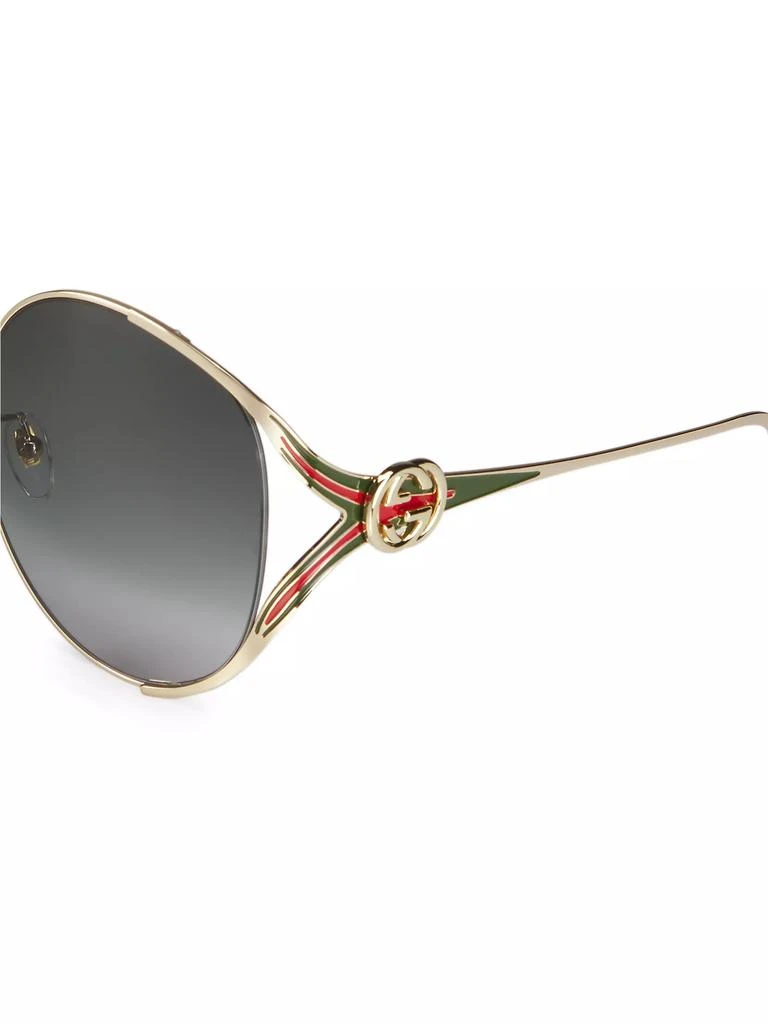 Gucci 63MM Round Sunglasses 3