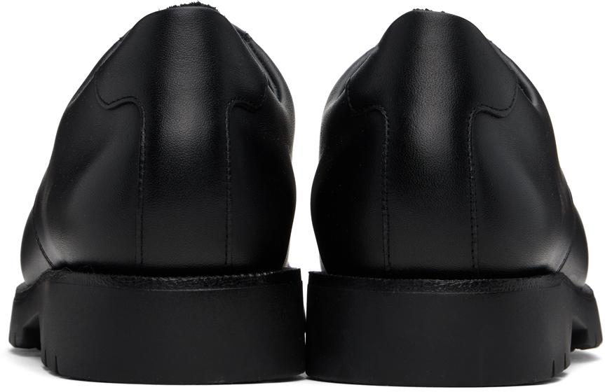 KLEMAN Black Officier Derbys