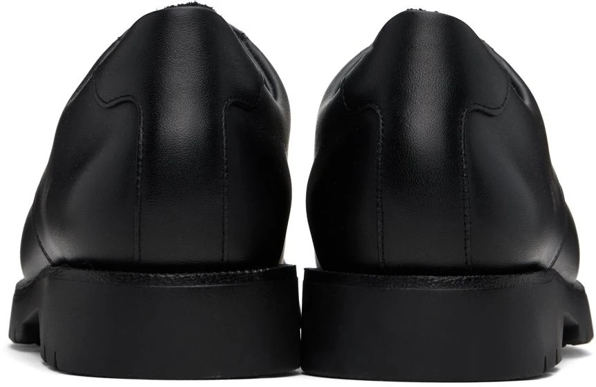 KLEMAN Black Officier Derbys 2