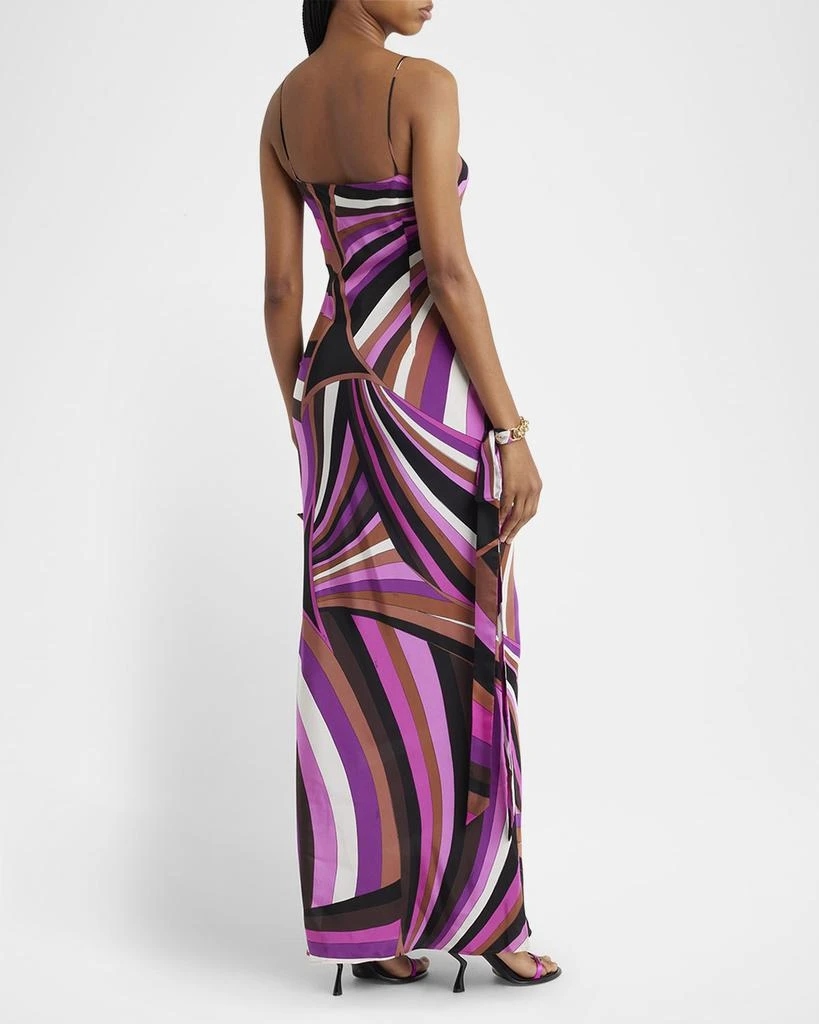 EMILIO PUCCI Abstract-Print Silk-Stretch Maxi Slip Dress - Dresses & Skirts - Free Shipping - BeyondStyle EMILIO PUCCI Abstract-Print Silk-Stretch Maxi Slip Dress - Dresses & Skirts - Free Shipping - BeyondStyle