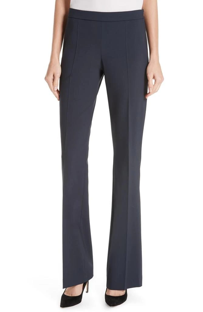 Hugo Boss Tulea Side Zip Tropical Stretch Wool Trousers 1