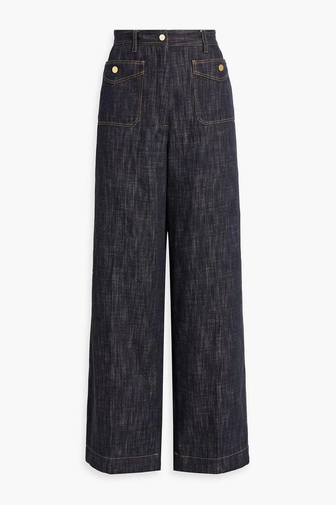 OFFICINE GÉNÉRALE Corie high-rise wide-leg jeans 1