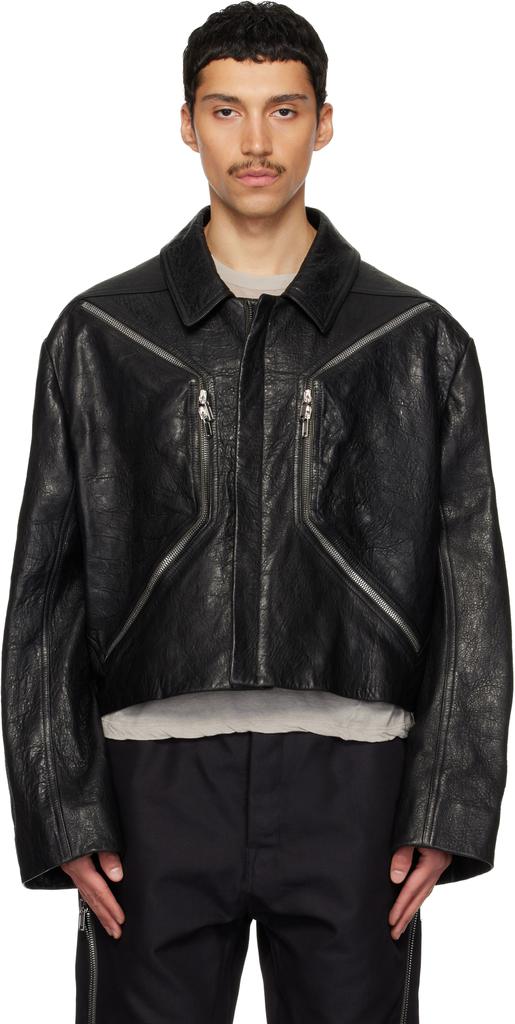 24SS ALICE STROBE size 54アリスストロボレザージャケット セレクトショップ @midwest_om Rick Owens @rickowensonline ALICE