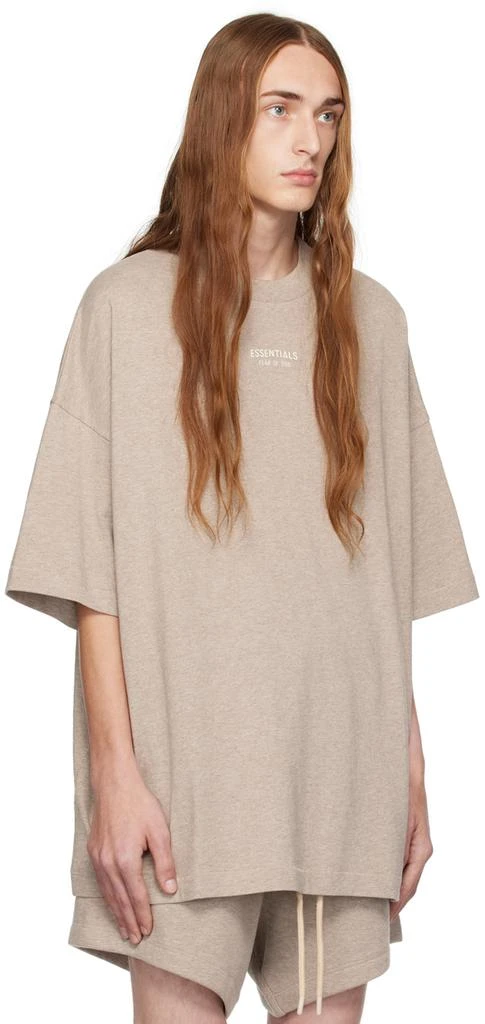 Fear of God ESSENTIALS Beige Crewneck T-Shirt 2