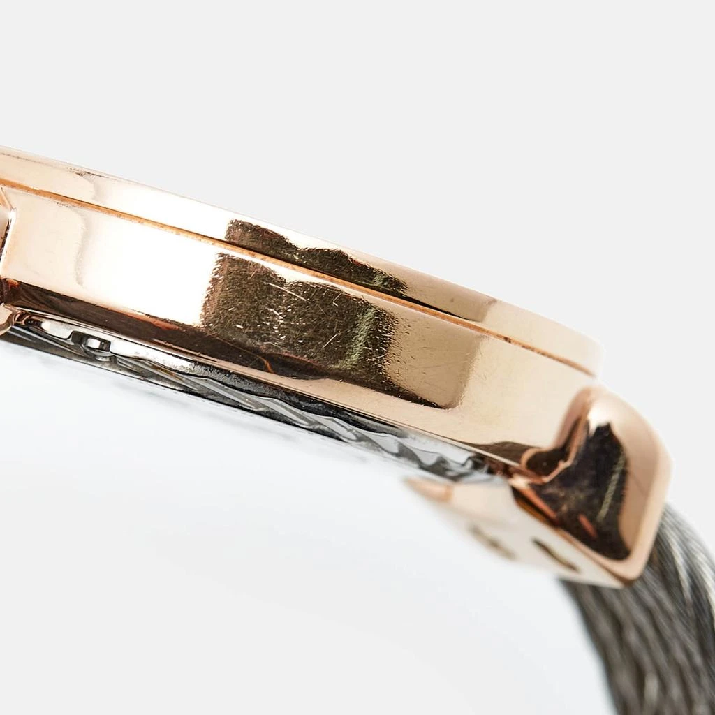 Charriol Charriol Mother Of Pearl Gold Plated And Stainless Steel St-Tropez ST30PC.560.014 Women's Wristwatch 30 mm 8