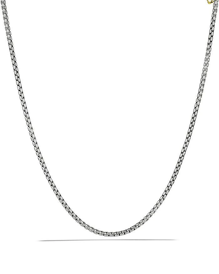 David Yurman Medium Box Chain with Gold 1