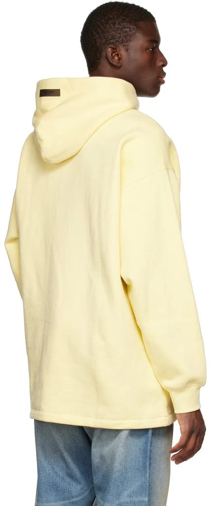 Fear of God ESSENTIALS Yellow Relaxed Hoodie 3