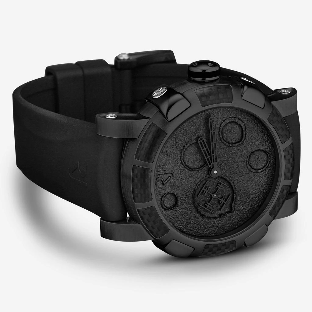 Romain Jerome Romain Jerome Moon Dust Black Dial Automatic Men's Watch RJ.MD.AU.101.20 2
