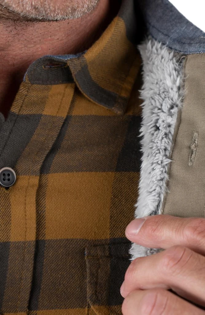 Tailor Vintage Fleece Lined Canvas Shirt 3