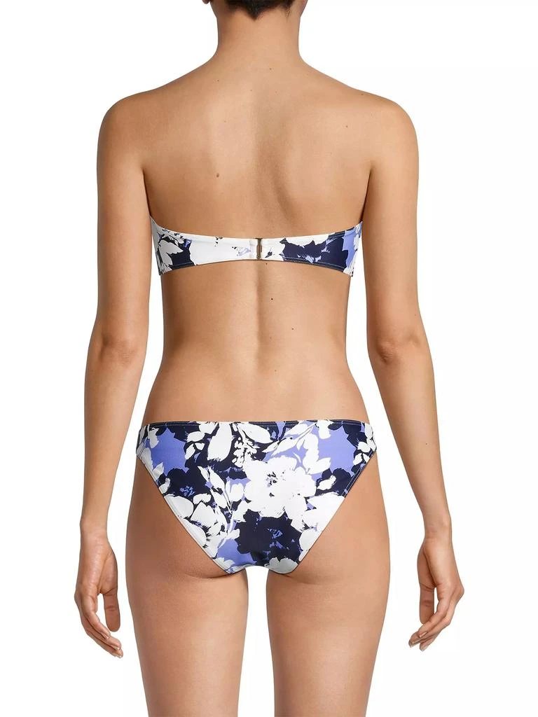 Tanya Taylor Laura Printed Bandeau Bikini Top 5