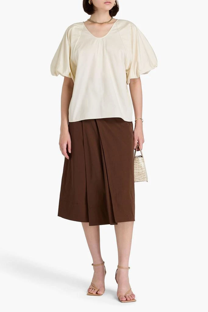 BY MALENE BIRGER Piamonte cotton-poplin top 2