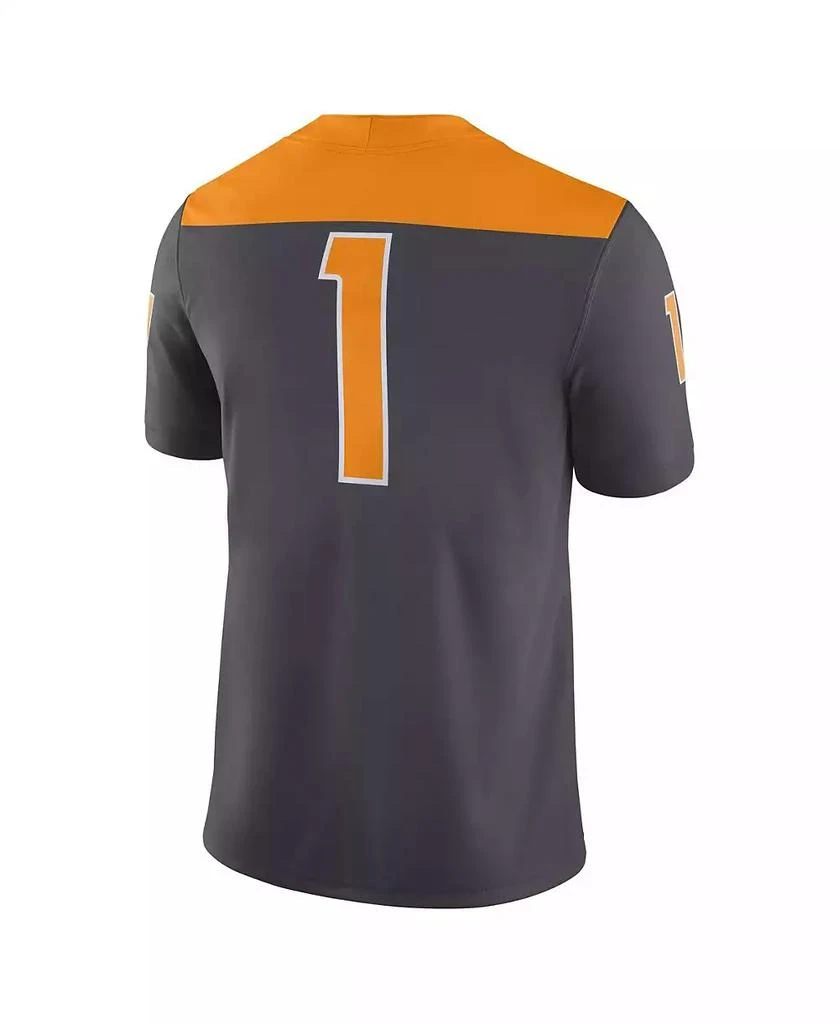 NIKE Men's #1 Anthracite Tennessee Volunteers Alternate Game Jersey 3