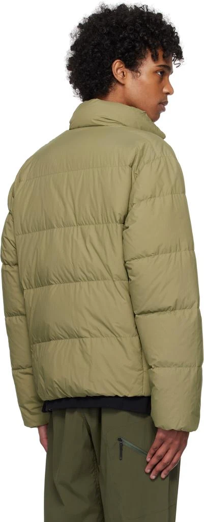 NANGA Khaki Mazeno Ridge Down Jacket 3