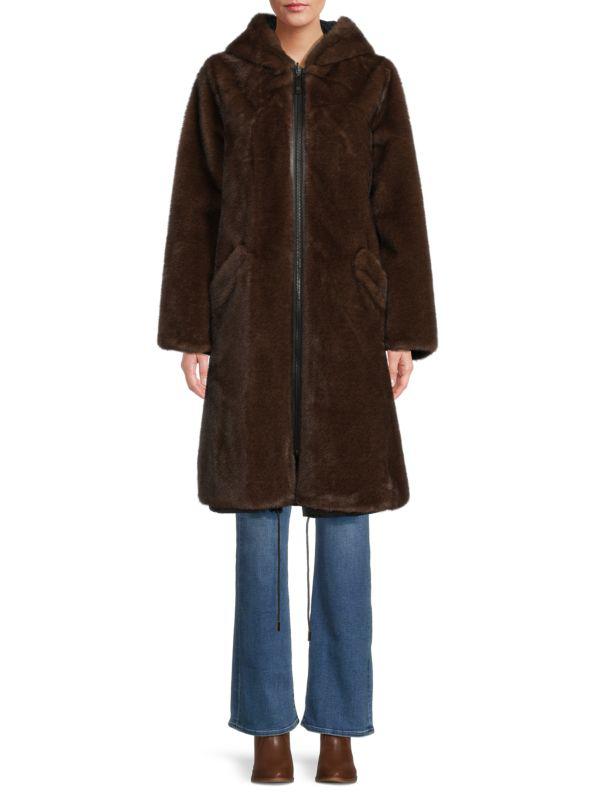 Shop Reversible Faux Fur Coat on Sale at BeyondStyle – Get 59% Off