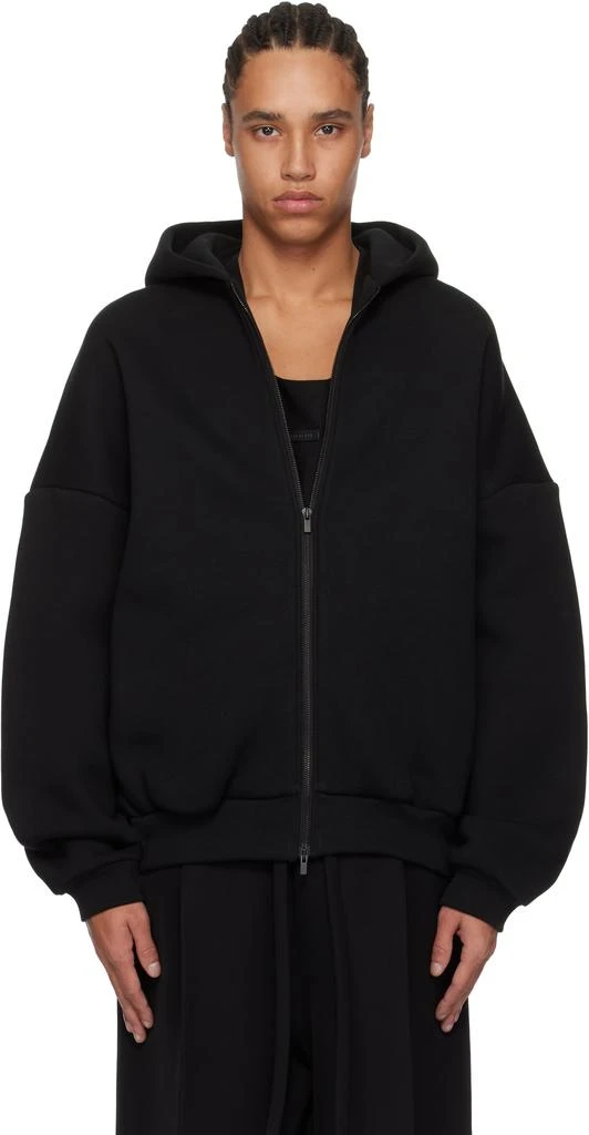 Fear of god Black 'Eternal' Fleece Full Zip Hoodie 1