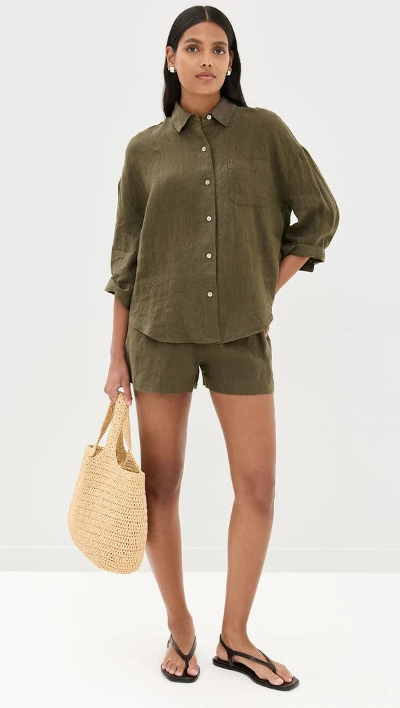 Jenni Kayne Linen Logan Shorts 4