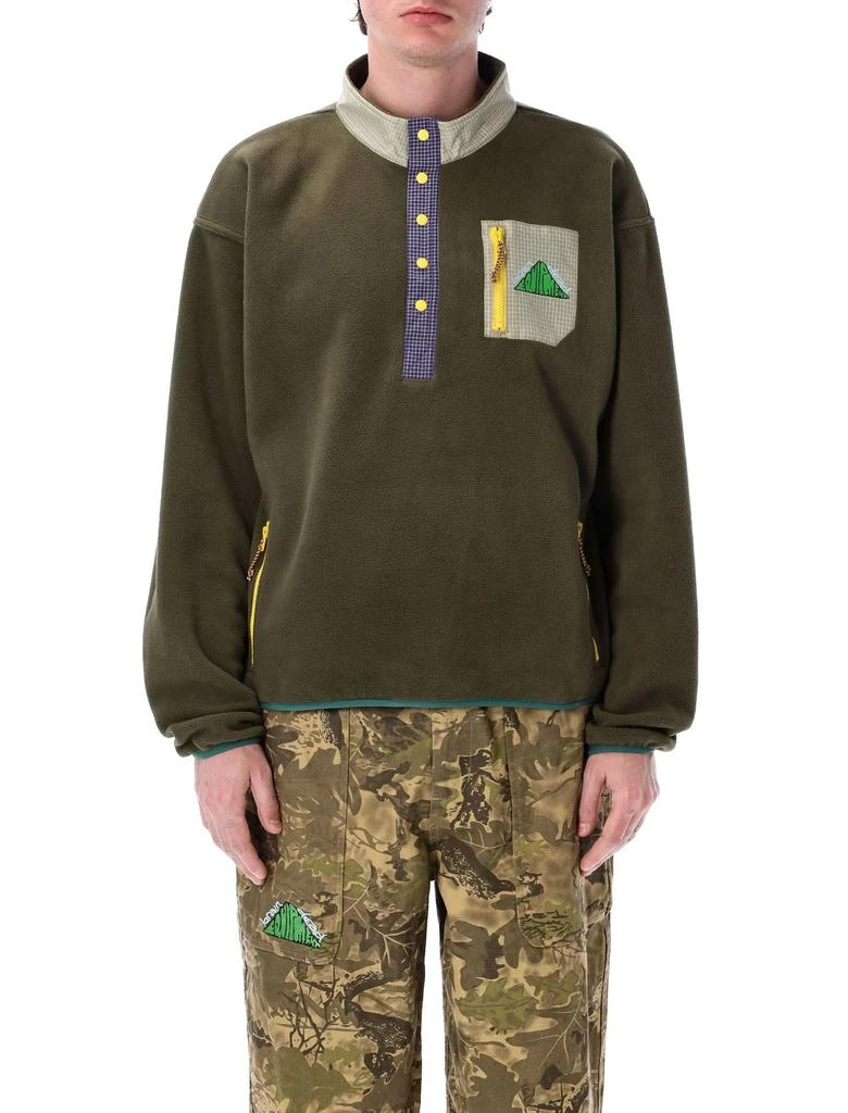 Brain Dead Brain Dead Ripstop Fleece Pullover Sweater 1